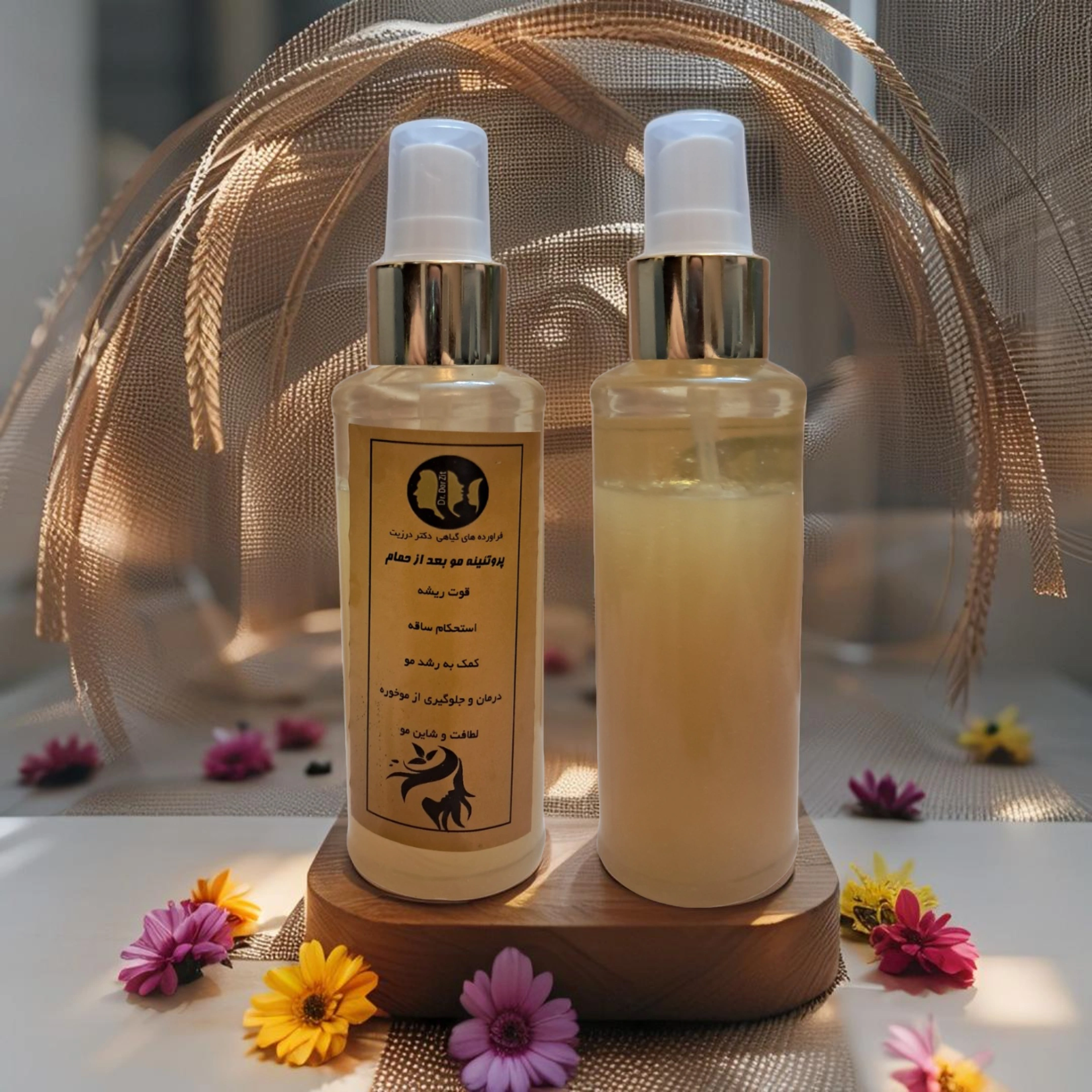 پروتئینه مو بعد از حمام